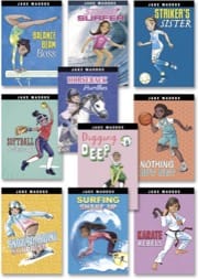 jake maddox girl sport stories, set 2