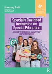 specially designed instruction for special education