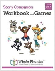 Whole Phonics Level 3, Unit 4 Workbook